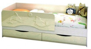 Кровать Алиса 80х160 дуб белфорт (А)